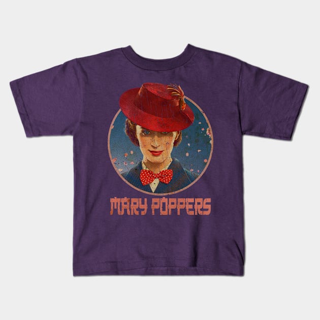 poppers smile Kids T-Shirt by kukuvindi